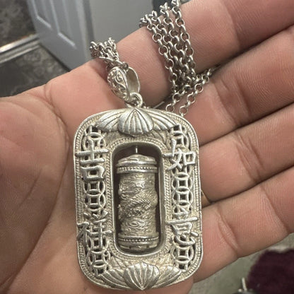 Dragon Statue Amulet Necklace for Car Enthusiasts