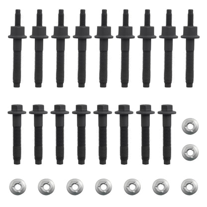 Exhaust Manifold Stud Bolt Nut Kit for Dodge Charger 5.7L V8 (2003–2008)