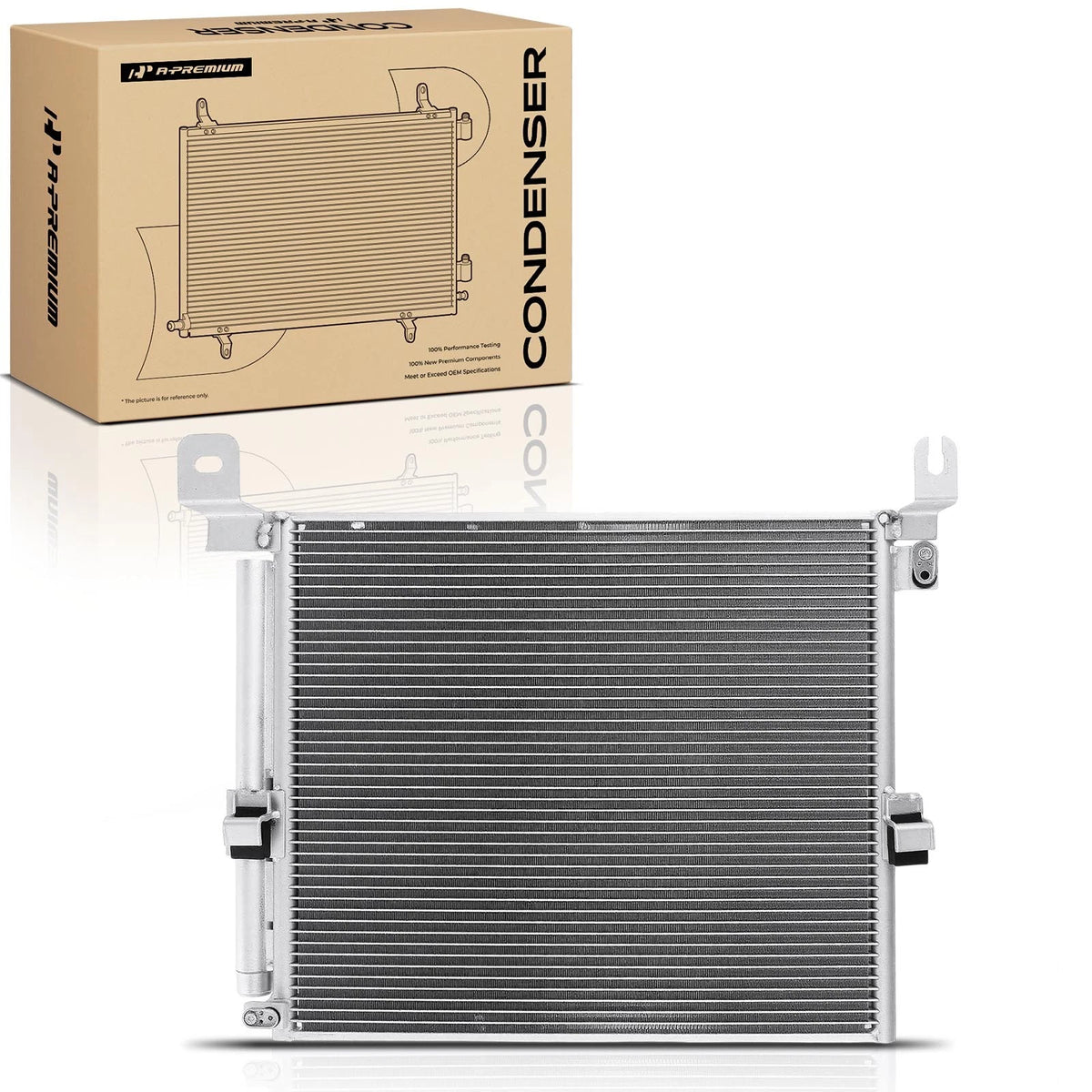 A-Premium A/C Condenser w/ Bracket & Receiver Drier for Toyota Tacoma (2012–2015) 8846004211, TO3030326, 4369