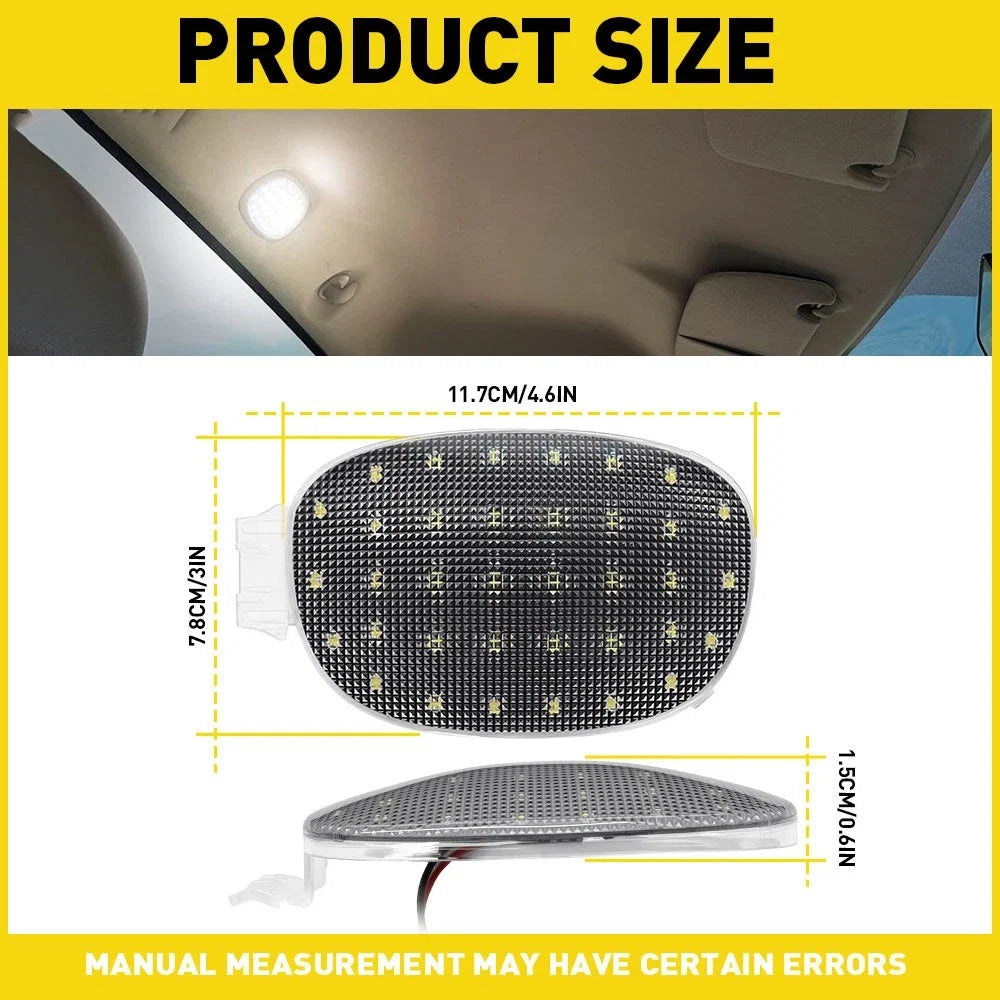 LED Inner Roof Dome Reading Light for Chrysler Sebring (2001–2004) 5093413AA