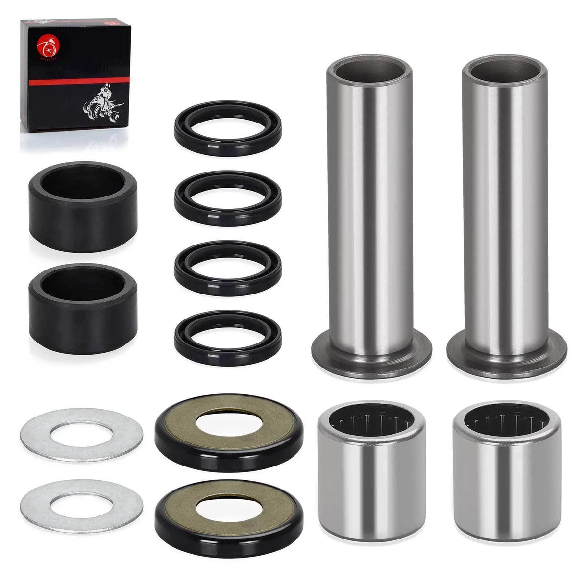 Rear Swing Arm Bearing Seal Bushing Rebuild for Arctic Cat DVX 400 (2004–2008)