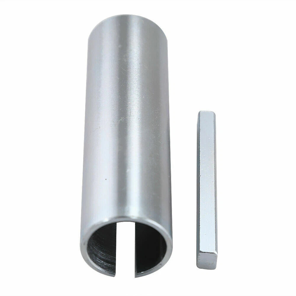 Set of 2 Shaft Adapter Pulley Bore Reducer Sleeve Bushing & Key 8 X 3, 4 X 3