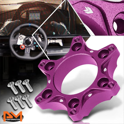 NRG SRK-LOTH-PP Purple Racing Wheels Hub Adaptor for Logitech G923 G29 G920 G27