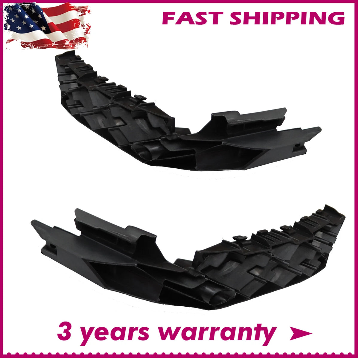 Headlight Bracket Pair for Jeep Grand Cherokee (2014–2016) CH1042109, CH1043109, 68223469AA, 68223470AA