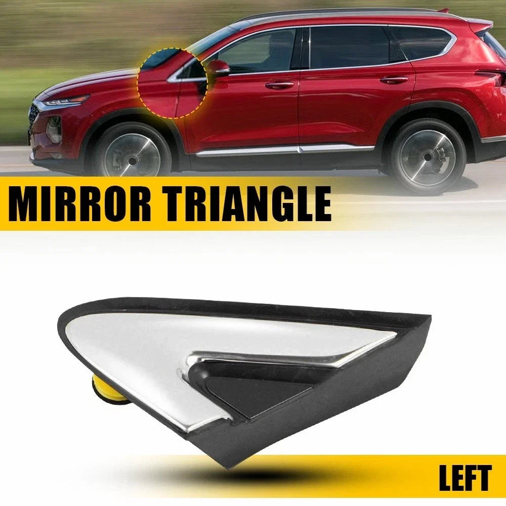 Left Fender Pillar Trim Mirror Corner Molding for Hyundai Santa Fe (2019–2023)