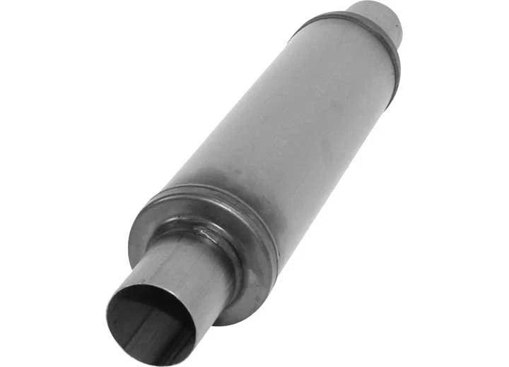2.25" In/Out AP Exhaust Xlerator Round Performance Muffler XS0445