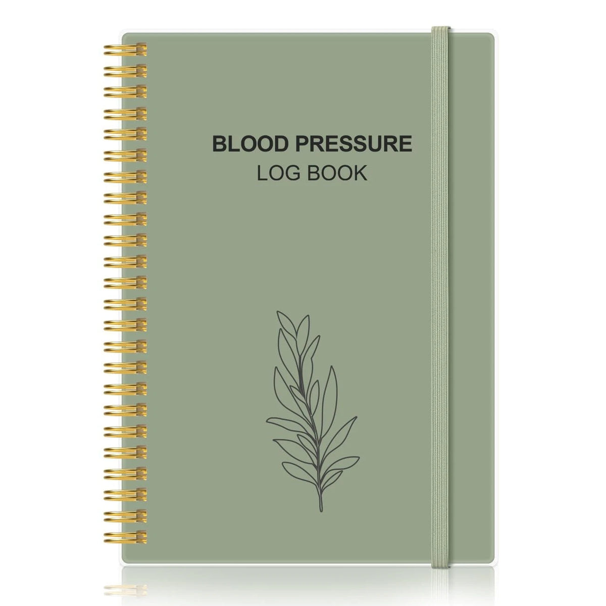 Blood Pressure Log Book for Daily Monitoring (Green)