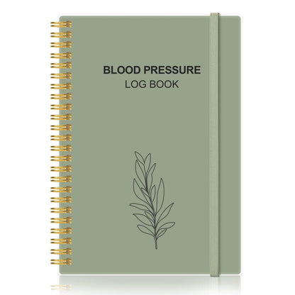 Blood Pressure Log Book for Daily Monitoring (Green)
