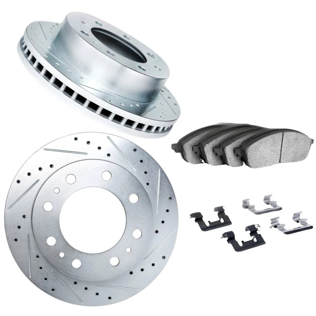 Brake Rotor Set Front for Chevy Suburban 2500 (2000–2013) ALX-PAU-DF-7412-48025-CLA4