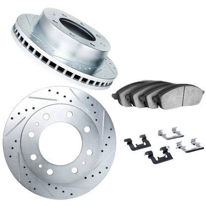 Brake Rotor Set Front for Chevy Suburban 2500 (2000–2013) ALX-PAU-DF-7412-48025-CLA4