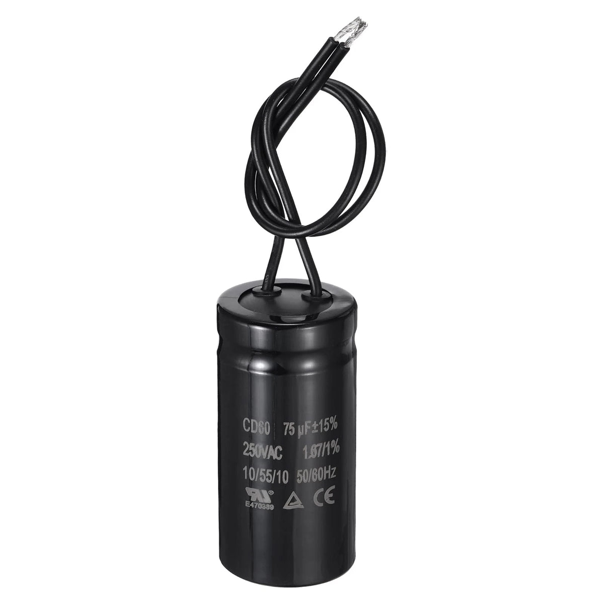 75uF Run Capacitor for MECCANIXITY CD60 (250VAC, 50/60Hz)