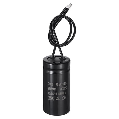 75uF Run Capacitor for MECCANIXITY CD60 (250VAC, 50/60Hz)
