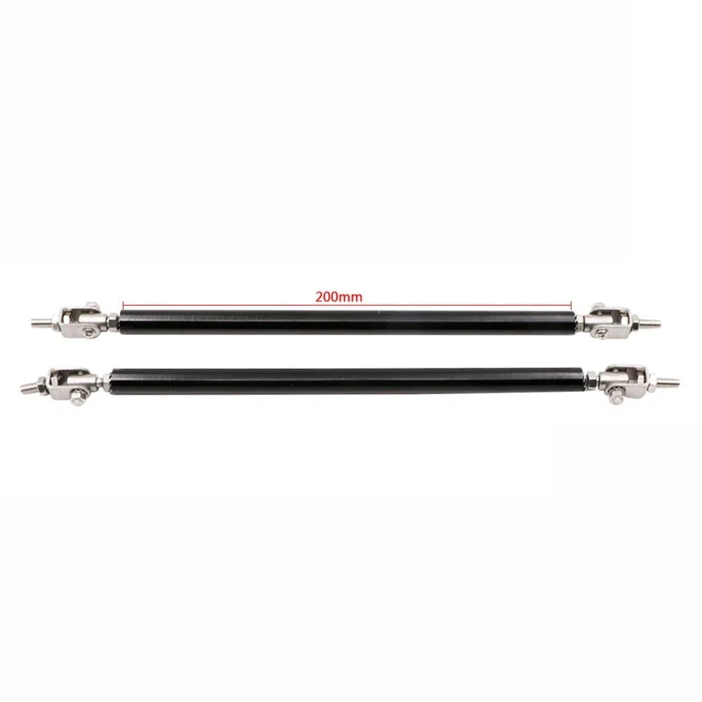 2X Front Lip Splitter Reinforcement Rods for - 20cm Stainless Steel