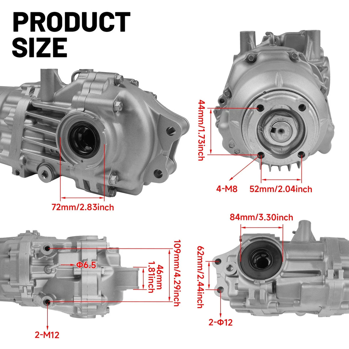 Rear Differential Assy for Honda Crosstour 2.4/3.5L (2010–2015)