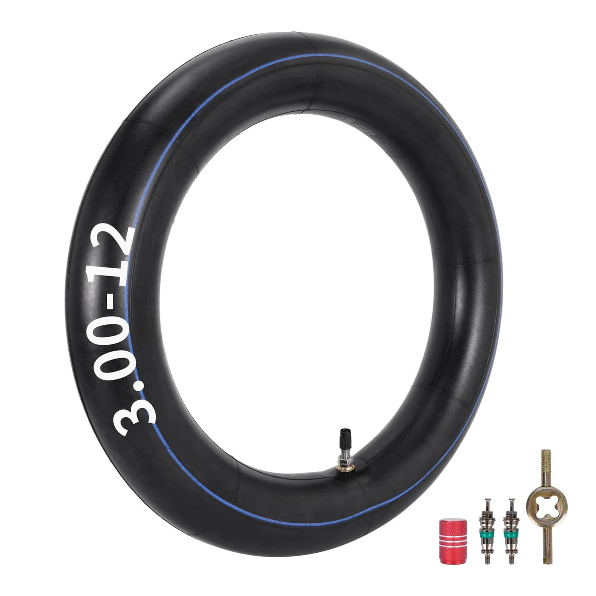 3.00-12 Inner Tube with TR4 for 80/100-12 (1 Piece)