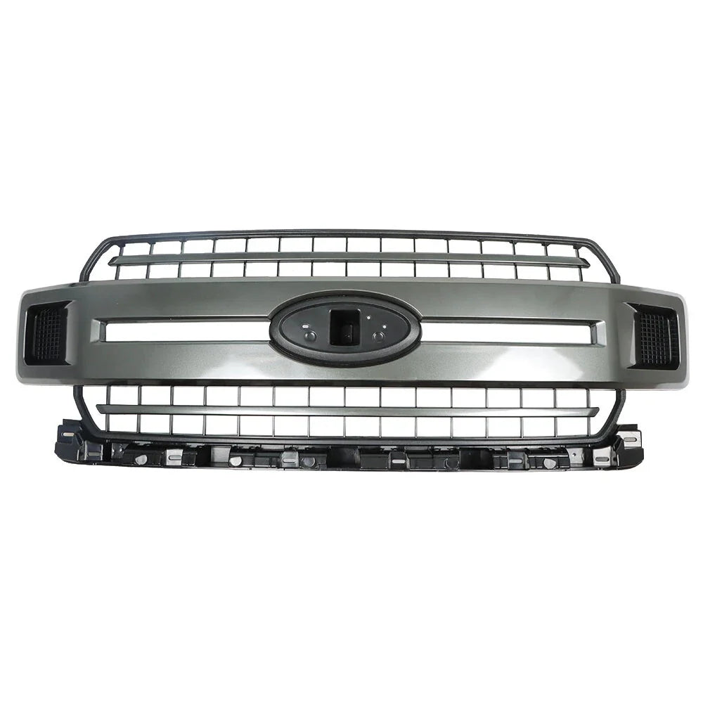 Front Upper Bumper Grille for Ford F-150 XLT (2018–2020) JL3Z-8200-FCPTM
