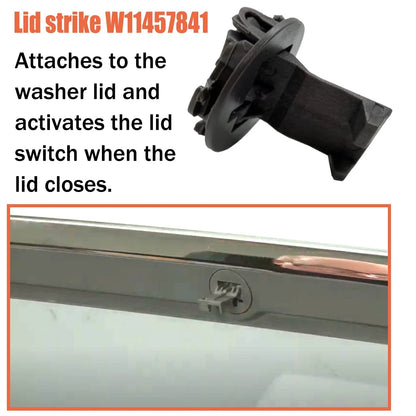 2X Washer Lid Lock for Maytag Whirlpool