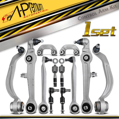 Set of 12 Front Control Arm Sway Bar Links for VW Passat Audi A4 (1998–2003) - 4D0419801B, 4D0422821, 4D0422821A, 4D0407694AC