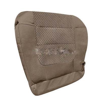 Driver Bottom Cloth Seat Cover for Ford F150 XLT (2001–2003) Med Parchment Tan