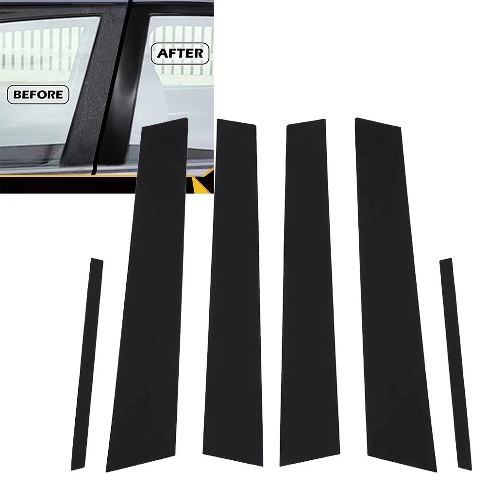 Car Door Window Trim Protectors for Honda Civic Sedan (2006–2011)