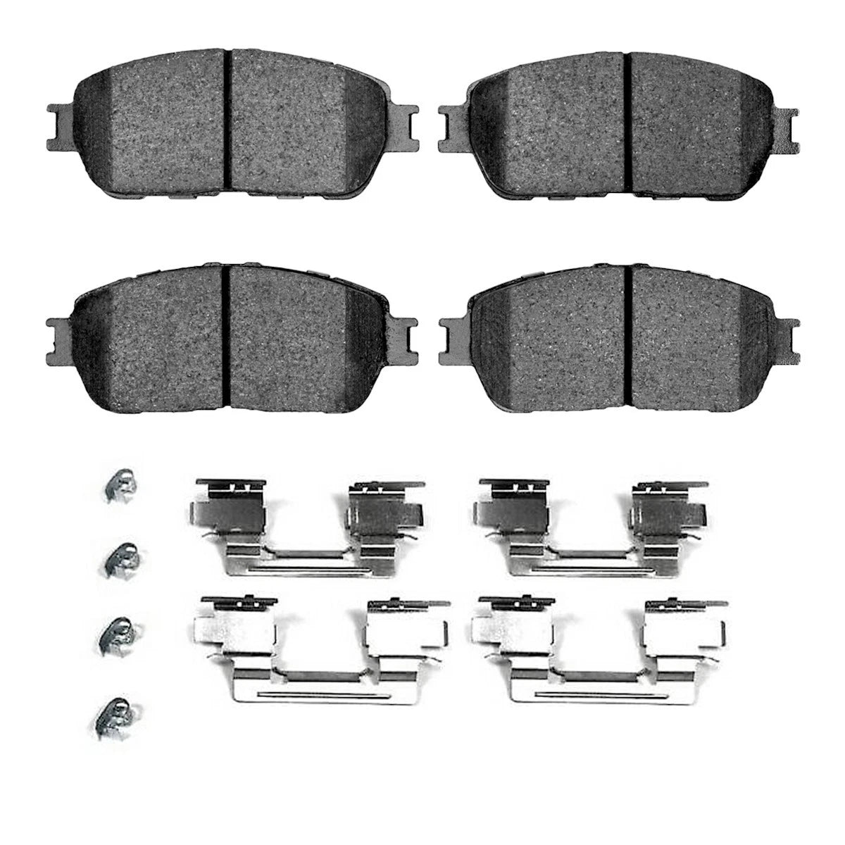 2X Brake Pad Set for Toyota Sienna (2004–2010) - 2551-0906-11