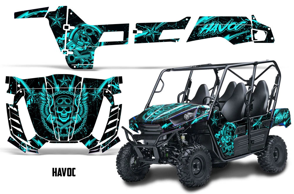 Graphic Stickers Decals for Kawasaki Teryx 800 4 Door (2013–2015)