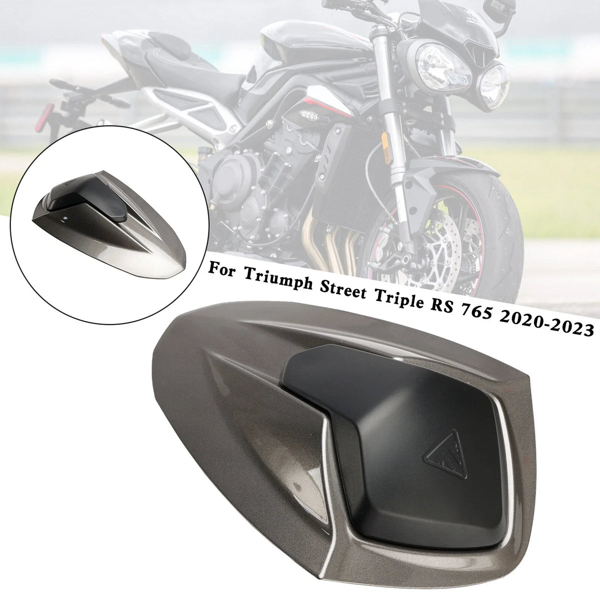 Rear Tail Seat Fairing Cowl Cover for Street Triple RS 765 (2020–2024) Gray
