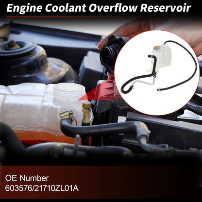 Coolant Expansion Reservoir Tank for Nissan Frontier L4 2.5L (2005–2021) No.603576