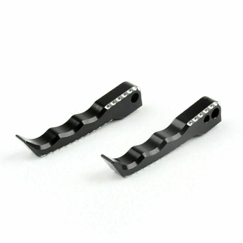 Rear Passenger Footrest Foot Pegs for Suzuki GSXR 1300 Hayabusa (2008–2015) Black T9