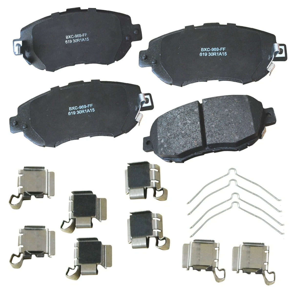 Premium Ceramic Front Brake Pads for Lexus GS300, GS400, IS300, SC430, Supra