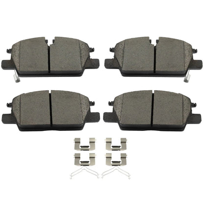 Front Ceramic Brake Pads Kit for Cadillac CT4 GMC Terrain (2020–2023) D2345-9592