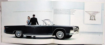 Prestige Sales Brochure for Lincoln Continental Sedan Convertible (1963)