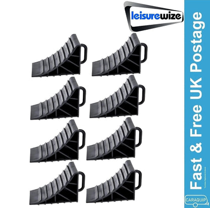 8x Wheel Chock for Car Boat Trailer Caravan (LWACC72)