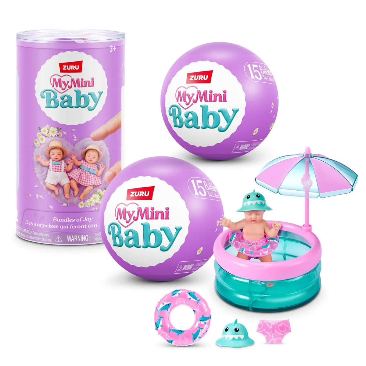 2X Surprise My Mini Baby Series 2 Collectible Capsules