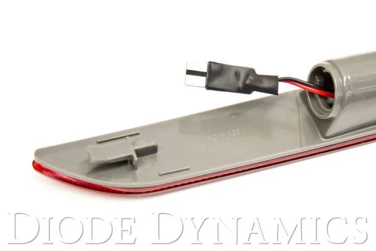 Pair Clear LED Rear Side Marker Lights for Ford Mustang (2015–2020)
