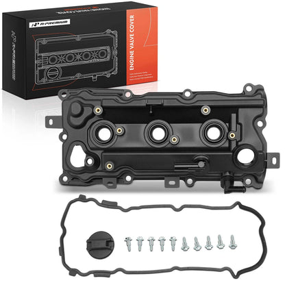 A-Premium Left Engine Valve Cover w/ Gasket for Nissan Murano (2009–2014) 13264JP01B, 264-995