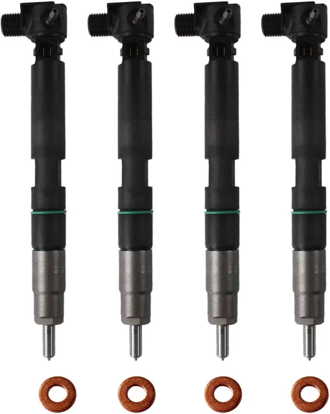 Set of 4 Injectors 28337917 for Doosan Delphi D18 D24