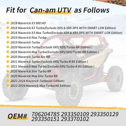 Left Front Knuckle Spindle Bearing Kit for Can-am Maverick Turbo RR (2020–2024)