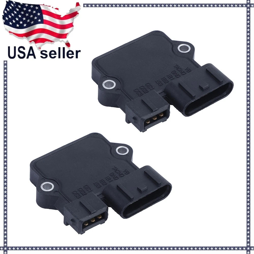 2PC Ignition Control Module for Mitsubishi Dodge Chrysler Plymouth (MD152999, SH7375)
