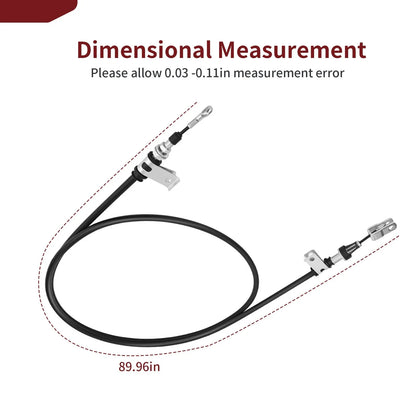 Parking Brake Cable Replaces 7081208 for Polaris Ranger XP 700 (2005–2006)