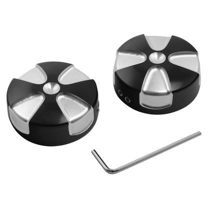 Upper Fork Stem Nut Cover for Harley Softail Fat Boy Sportster (2014–2023)