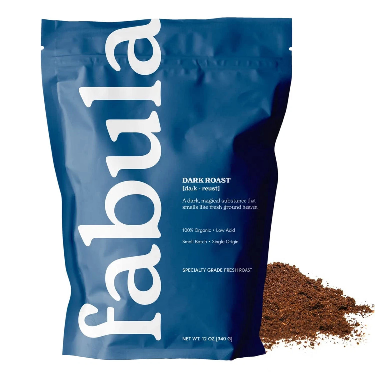 Organic Dark Roast Coffee - Freshly Ground - 12 Ounce (Pack of 1)