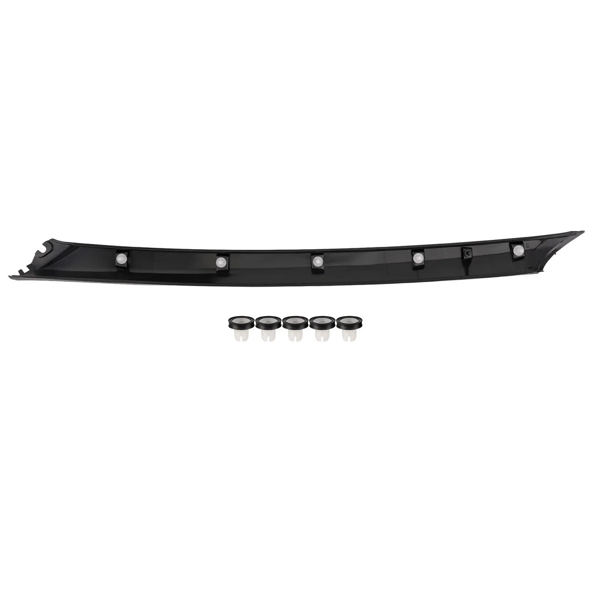 A-Pillar Molding 768374RA0A for Nissan Maxima (2016–2020) Left ABS Black
