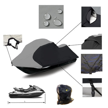 Heavy Duty Trailerable Cover for Sea Doo Jet Ski Fish Pro 155 170 (2018–2023)