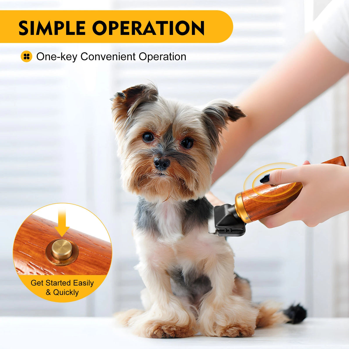 Electric Sheep Goat Shears Clippers for Dog Cat Pet Grooming