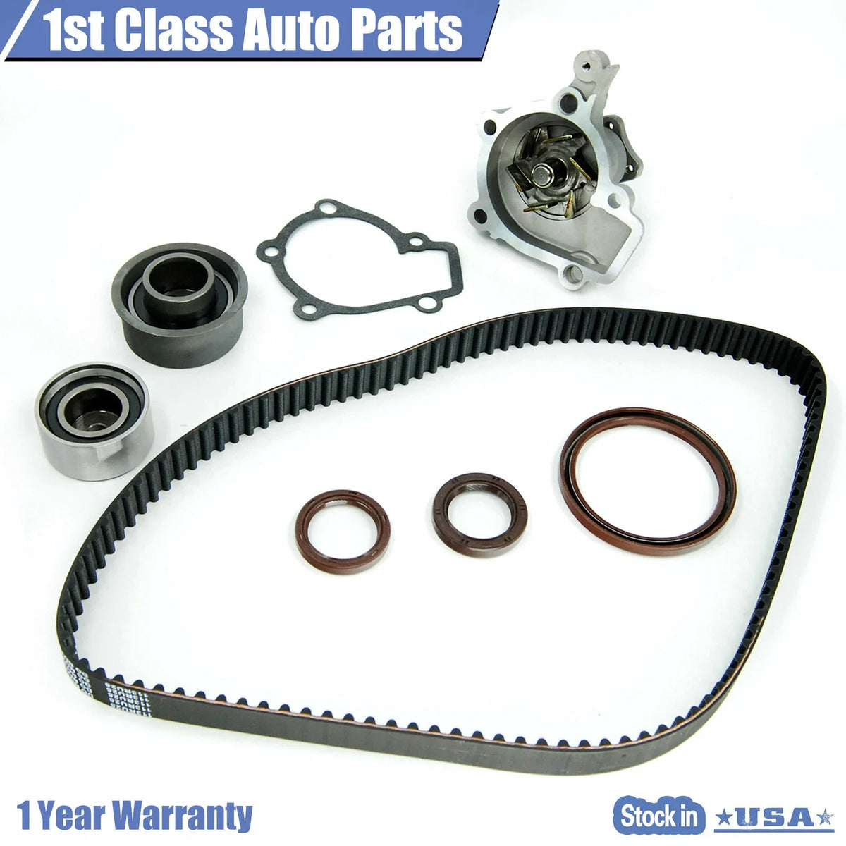 Timing Belt Set & Water Pump for Kia Spectra5 Hyundai Elantra Tiburon (2000–2006)