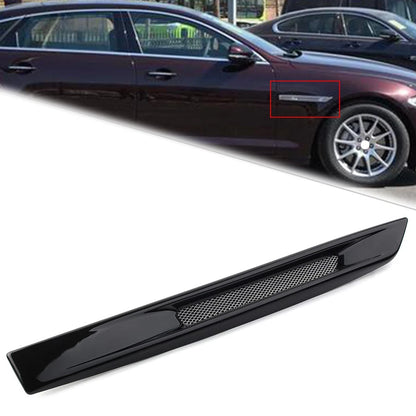 Front Right Fender Air Vent Grille for Jaguar XJ (2010–2019) Black