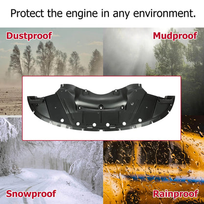 Front Engine Splash Shield Under Cover for Dodge Charger RWD (2015–2023)