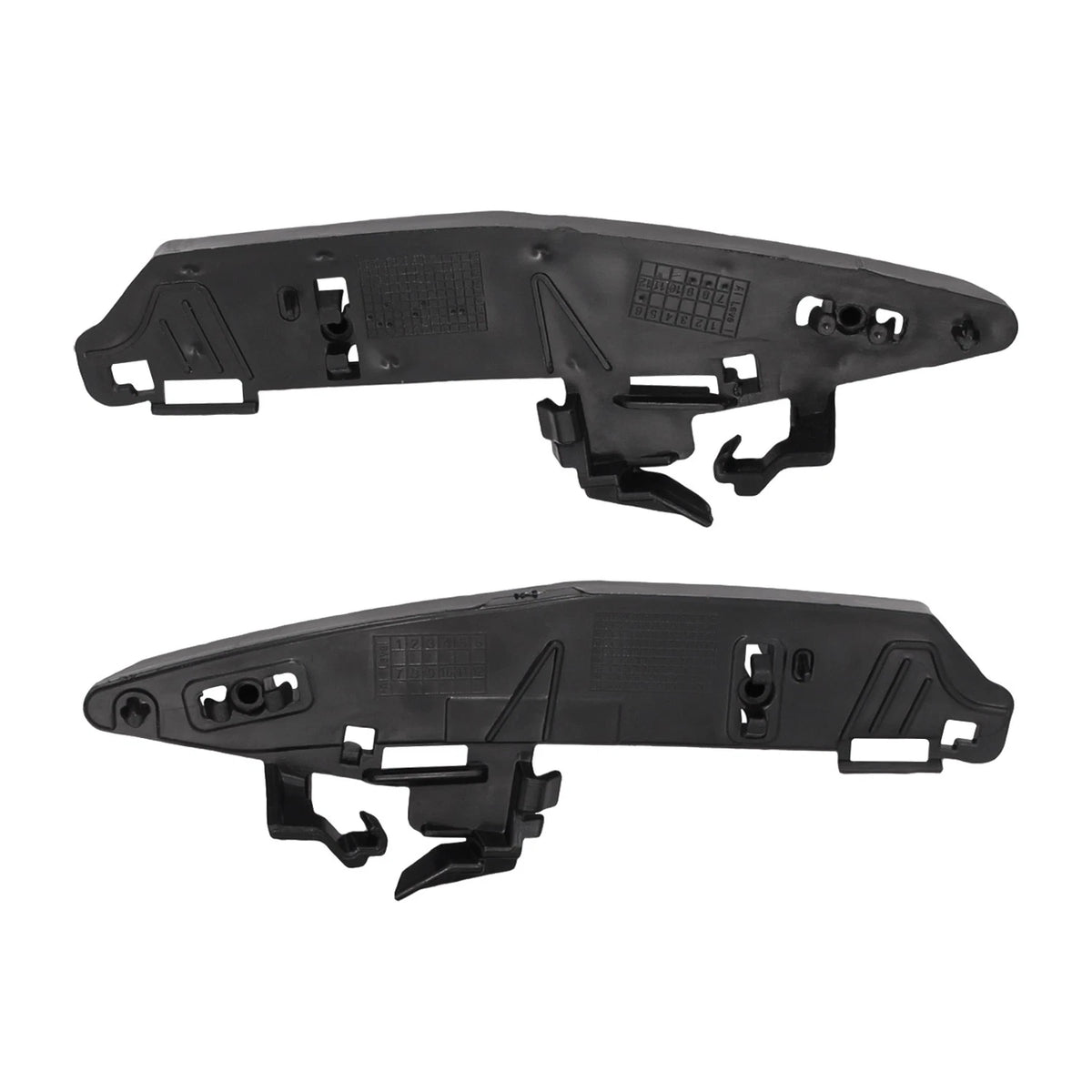 Set of 2 Front Bumper Brackets for BMW X3 X4 (2018–2023) 51117399984, 51117399983