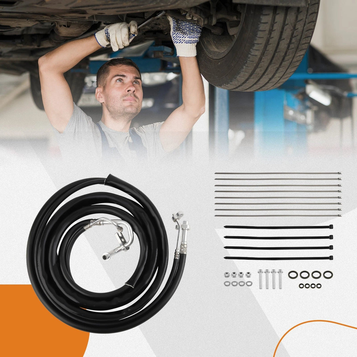 Rear AC Air-Conditioner Line Set for Chevrolet Traverse GMC Acadia (2009–2023)